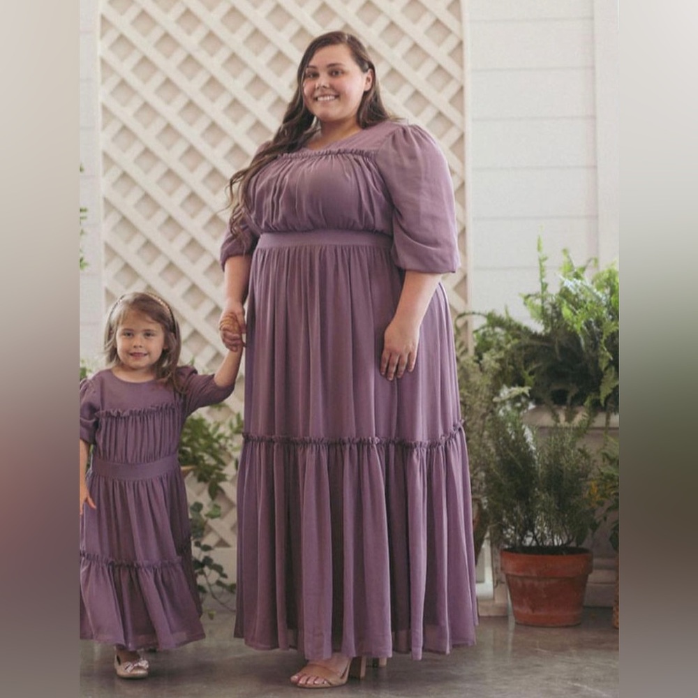 COPY - Dainty Jewells Honeysuckle Hillside Dress, 3X